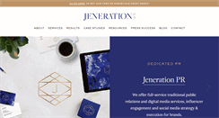 Desktop Screenshot of jenerationpr.com